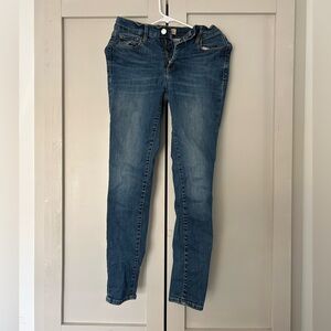 GAP Women's Dark Blue Skinny Jeans